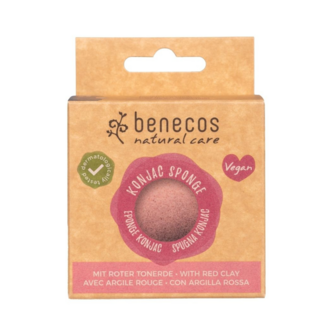 Konjac sponge red clay | Benecos