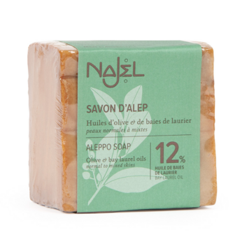 Pure Aleppo Olive Soap 12% Laurier | Najel