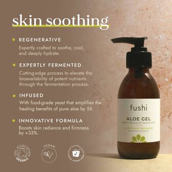 Fushi Wellbeing - Organic Aloe Gel 150ml2