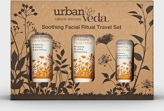 Soothing Facial Ritual Travel Set | Urban Veda