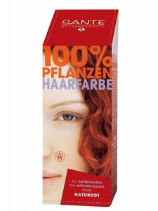 scheren postzegel balans 100% natuurlijke, biologische haarverf natuurlijk rood | Sante